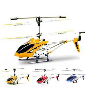 무선 헬기 오리지널 Syma S107G 3 채널 리모컨 RC 헬리콥터 장난감 충돌 방지 낙하 합금 장착 항공기