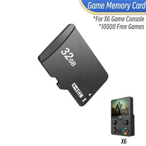 cf카드 메모리카드 X6 게임 콘솔용 카드 TF 메모리 8GB/32GB 10000개 레트로 복고풍 엔틱