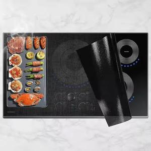 In Cucina 인쿠치나 인덕션 쿠킹매트 보호매트 사각 받침대 대형 덮개 패드 주방용품 56 x 48cm
