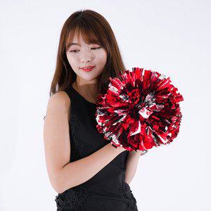 [파티쇼]치어리더응원수술(투톤레드) 응원도구 응원용품 응원