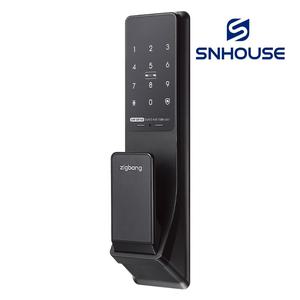 직방 삼성 푸시풀 디지털도어록 현관도어락 현관문 번호키 SHP-DP740