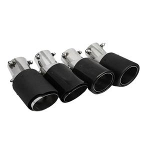 배기음튜닝 머플러 Akrapovic 자동차 파이프용 탄소 섬유 배기 팁 다운 벤드 다방향 조절 가능