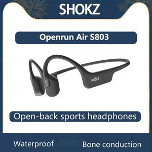 SHOKZ OpenRun Air S803 골전도 실행 무선 블루투스 스포츠 이어폰 귀에 안 들어가기 방수