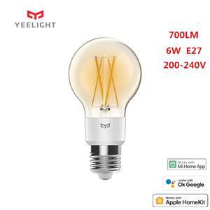 Yeelight 스마트 LED 필라멘트 전구, 샤오미 홈 알렉사 와이파이 조명, 앱 제어, E27 220-240V