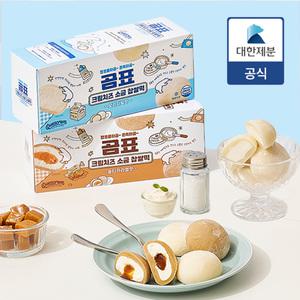 [대한제분] 곰표 소금 찹쌀떡 360g x2개 맛 골라담기 (오리지널맛, 솔티캬라멜맛)