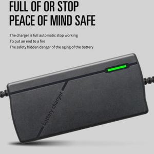 HD LED 60V 20AH 납산 AGM 젤 SLA VRLA 배터리 충전기 AC110V-220V DC 74V 스쿠터 ebike 전자 전동 자전거