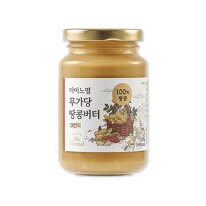마이노멀 땅콩버터 크런치 무가당 땅콩버터 250g 1개