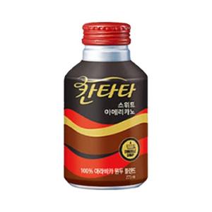 [롯데칠성음료] 칸타타 스위트아메리카노 275ml 12입.