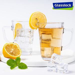 글라스락 내열강화 벨라카페 머그컵 260ml 1 + 1 유리컵/커피잔/맥주컵