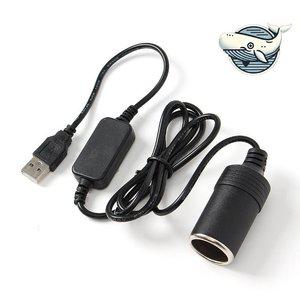 USB 시거잭 변환 케이블 아답터 1.2M (WFGXCAT)