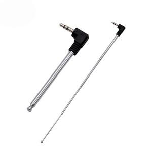 개폐식 FM 라디오 로드 안테나 공중 텔레비전 리모컨 4 섹션 범용 3.5mm