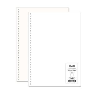 이글바인더 A4 30공 무선 무지노트 100g 100매 용지 다이어리 속지 내지
