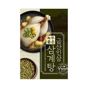 녹두 품은 금산인삼 삼계탕 1.2kg x 3팩