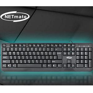 로지텍키보드 무선키보드마우스세트 NETmate USB 멀티미디어 키보드 유선 게이밍