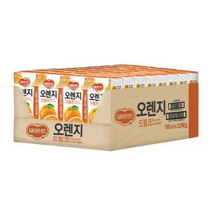 롯데 델몬트 오렌지 드링크팩 190mlx32팩 #안전박스포장