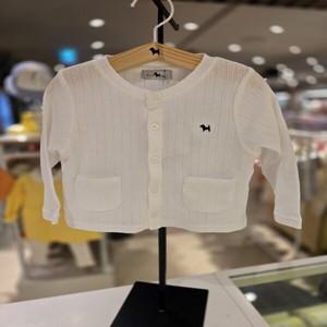 [블루독베이비] 25/SS(IV)베이비코튼가디건(4531320101)/면 바람막이 돌 백일 조카선물 유아 아기옷 간절기