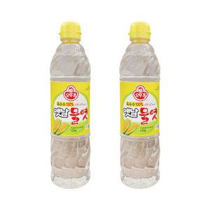 오뚜기 옛날 물엿 1.2kg 2개