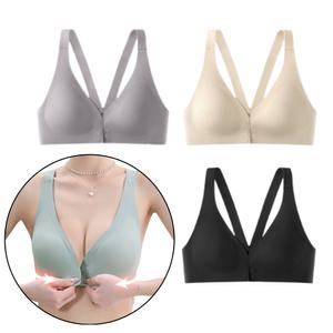 노와이어 앞후크 심리스 브라 1p 브라렛 여성속옷 통풍 무봉제라인 에어홀 스판 자세 교정