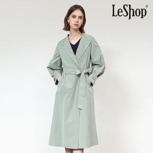 [르샵] 장식단추 라운드넥 바바리-LB31BB010