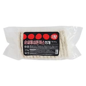 식자재왕 순살 등심 돈까스 (국내산) 2.7kg