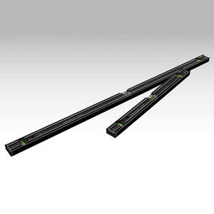 스타빌라 80AS-2 강력 수평 세트 600mm 1200mm 수직바이알 2개 한정판 135주년 블랙에디션