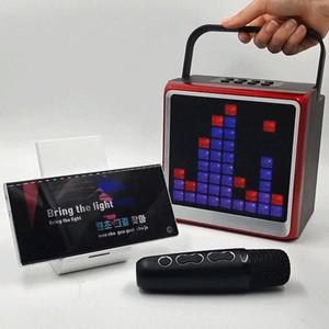블루투스 듀얼 노래방세트 10W 여행 파티용 야유회