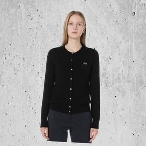 매장정품 라코스테 LACOSTE 여성 케이블 크루넥 가디건 AF091E-54N 031 1836842