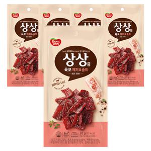 동원 상상육포 페퍼앤솔트, 30g, 5개