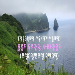 [강릉&묵호항 셔틀포함] 울릉도 육로A-B코스+관음도(모텔&일반호텔_2박3일)