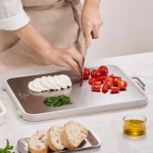 스테인레스 316 양면 위생 도마 스텐도마 32cm