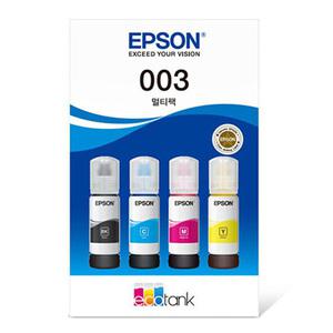 엡손 T00V670 4색 잉크세트 정품 003 [L1110 L3100 L3106 L3110 L3150 L3156 L5190 L5196 L1210 L5290 L3256]