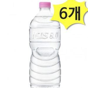 아이시스 1L X 6개 천연암반수 생수 식수 지하수
