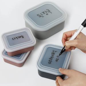 [리본제이]썼다 지웠다 라잇미 실리콘밀폐용기 3P세트