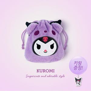쿠로미 파우치 복주머니 산리오 복조리개