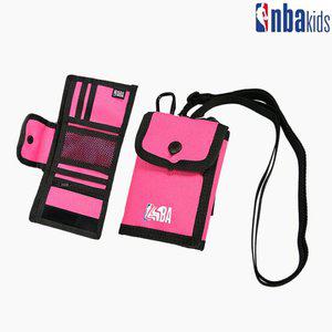 [NBA KIDS] 남녀공용 크로스지갑 목걸이지갑 3단 카드지갑 (K215AW310P)