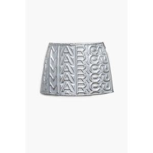 [마크제이콥스]MARC JACOBS Puffy Leather Mini Skirt_Silver_MJKAW23005SVX 123161665