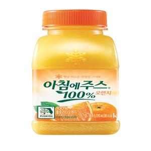 아침에주스 210ml 100% 오렌지 20개
