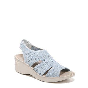 [BZEES](센텀시티점)비지스 여성 New S/S 컴포트 웨지 니트 샌들 더블 업 W9D88643M21BZ 블루