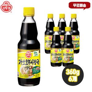 오뚜기 가쓰오부시장국 360ml 6개 무료배송/우동