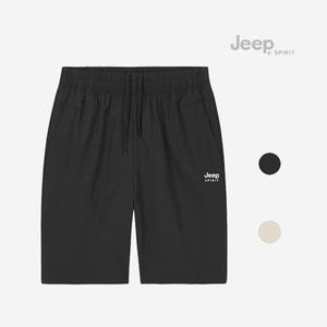 지프스피릿 JEEP 5부반바지 남성 남자 트레이닝 운동바지 HB-k2299