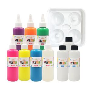 키즈망고 물감세트 망고캡슐 160ml 7색 세트 (액터/캡슐트레이 포함)