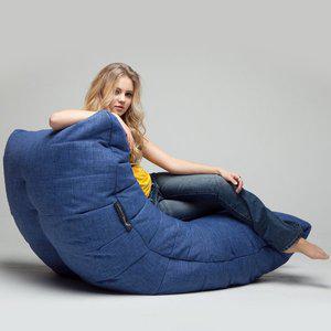 [엠비언트라운지][드라마협찬빈백] 영국빈백 Acoustic Sofa 블루 1인용쇼파