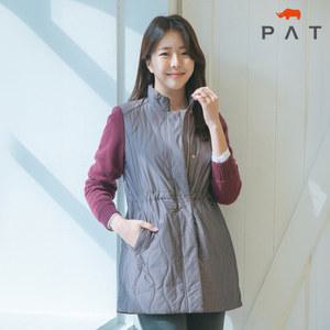 [PAT 여성] 램스울 니트 소매 퀼팅 점퍼_1H21331