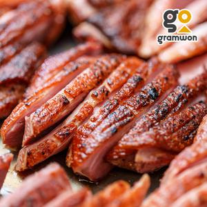 훈제오리 슬라이스 800g 해다온 구이 바베큐