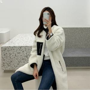 리버시블 후스 롱점퍼 스점퍼 리스 겨울 스털