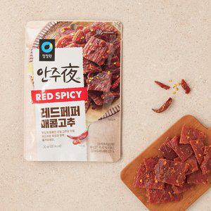 [청정원] 안주야 레드페퍼 매콤고추 육포 (30g)