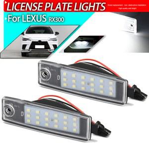 자동차 번호판 가드 LED 신호 전구 번호 조명 CANBUS 렉서스 RX300 MCU1 1998 2003 MCU15 2000 DC 12V 2개
