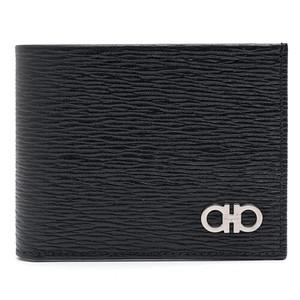 라프리마 [FERRAGAMO] 페라가모 바이폴드 남성 반지갑 66-A064 NERO 685979