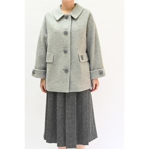 [롯데백화점]비꼴리끄 캐시 울 갸토 라운드 카라 하프코트 B234WH2020