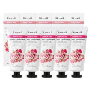 모이스춰 핸드크림 모던로즈 60ml x5개 단상자 / 꾸덕하고 보습감 넘치는 타입